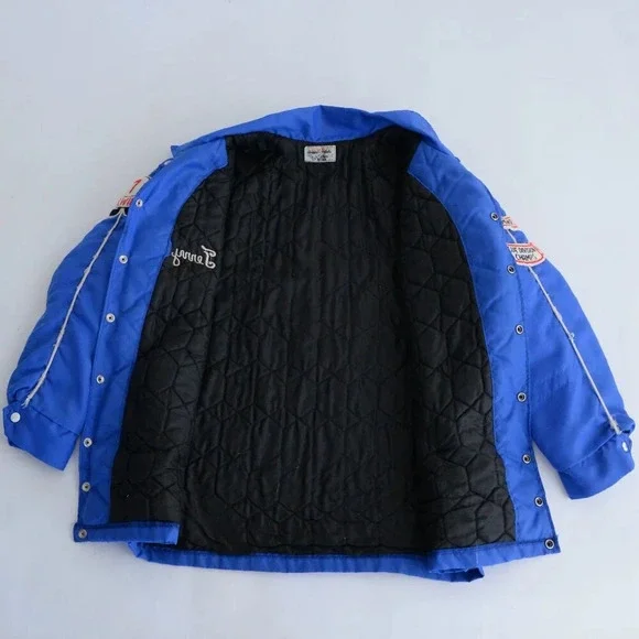 VTG 70S Macarthur Sports Blue St.Thomas Baronet Shoes Playoff Champs 75-76 Coat - Picture 16 of 16